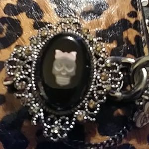 Betsey Johnson skull bracelet
